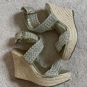 Stylish Woven Wedge Sandals